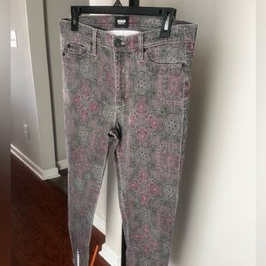 Hudson EUC high rise jeans